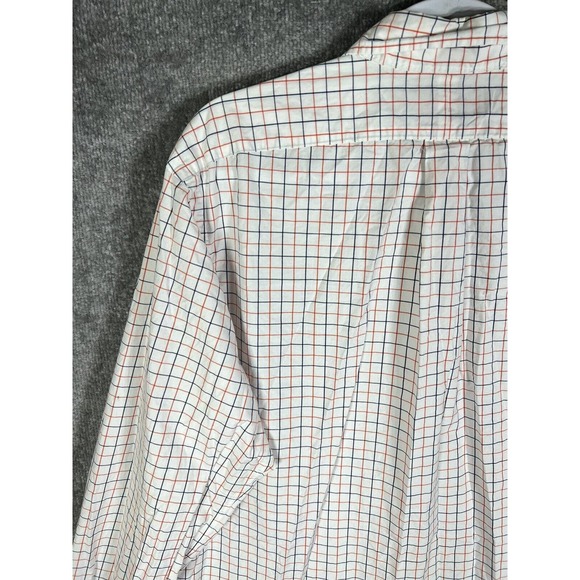 Ralph Lauren Classic Fit Windowpane Button Down Dress Shirt Mens Size 16.5 Large - Picture 12 of 16